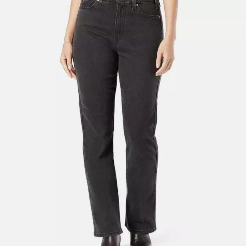 Levi's High Rise Kick Boot Jeans, Size 26 Gray Wash Denim